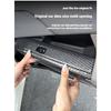 For BMW X3 G45 2025 Carbon Fiber Texture The Glass Key Frame of the Car Window Lift Panel Is Decorated with Interior Accessories