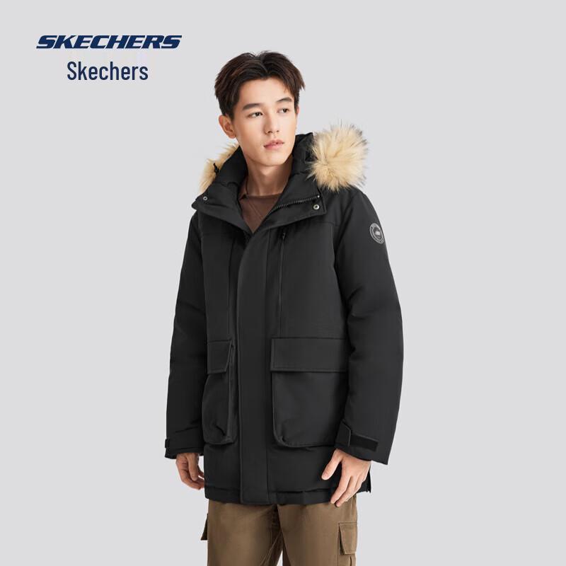 Skechers Унисекс утепленная куртка средней длины L424U152 L