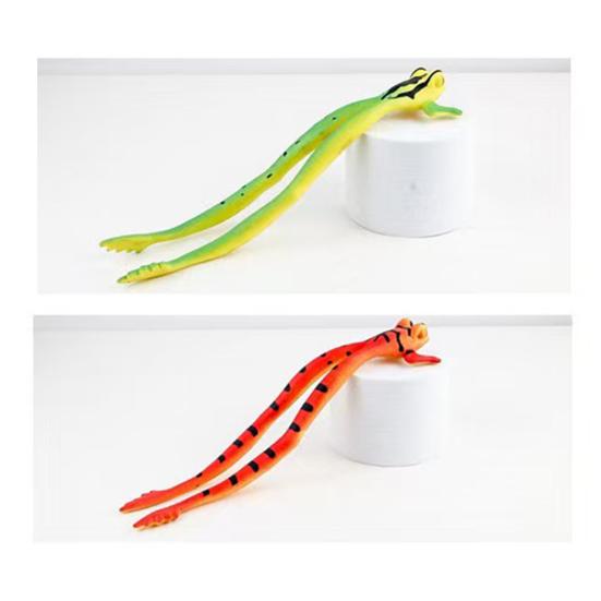 Finger Toy Sling Frog Shot Long Legs Frog Shooter Toy Stress Relief Stretchy Flying Frog Toy Tricky Props Party Favors