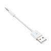 3.5mm To USB 2.0 Data Sync Audio Adapter Cable for iPod Shuffle 3rd 4th 5th 6th