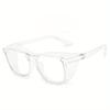 3pcs Minimalist Elliptical Fashion Glasses Suitable for Casual Wear Daily Glasses Modern Glasses Durable Glasses