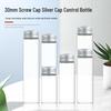 30 Silver Aluminum Screw-Top Tubes for Incense, Pills, Dendrobium, Candy, Capsules, and More.
