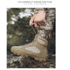 Summer Breathable Comfortable High-Quality Outdoor Mid-Top Tactical Military Boots Hiking Boots Rubber SoleLightweight Couple