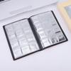 10 Pages 120 Coins Portable Pocket Coin Album Collection Book Collecting HolderBlack