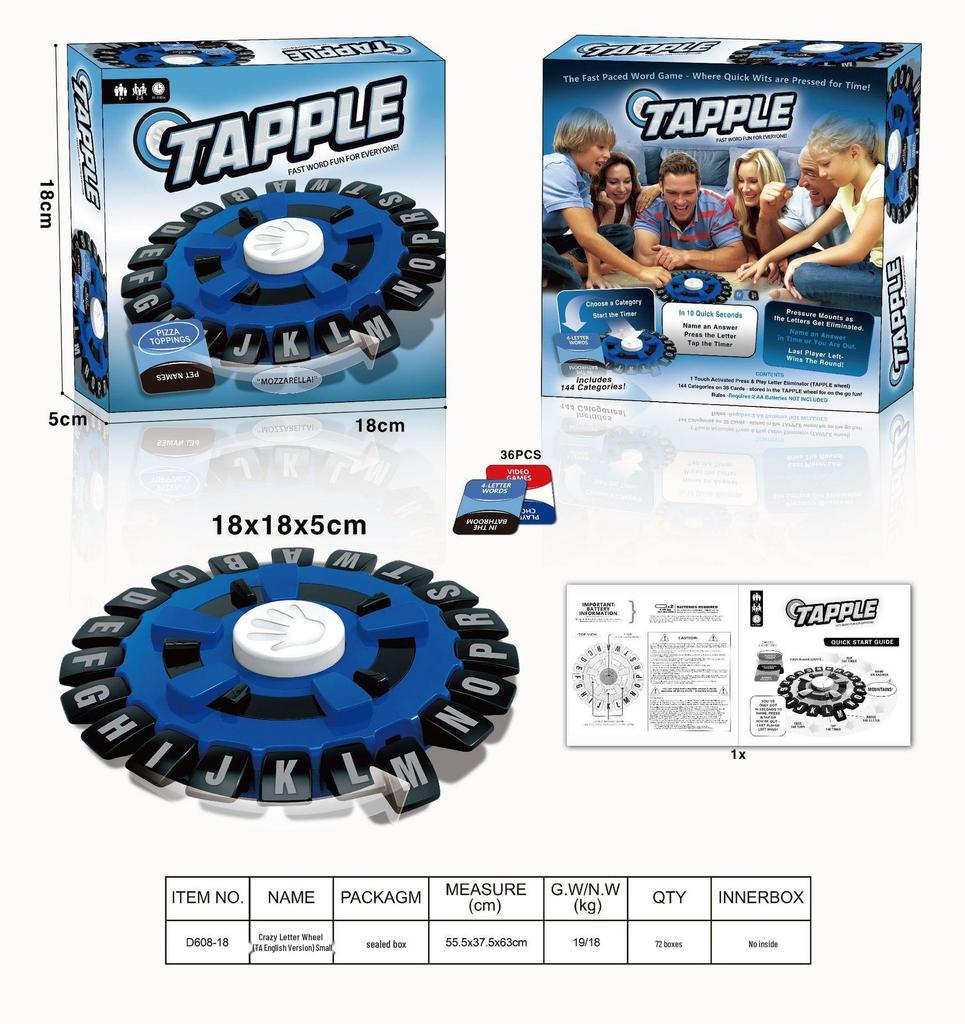 Russian-Themed Interactive Game Spinner for Kids