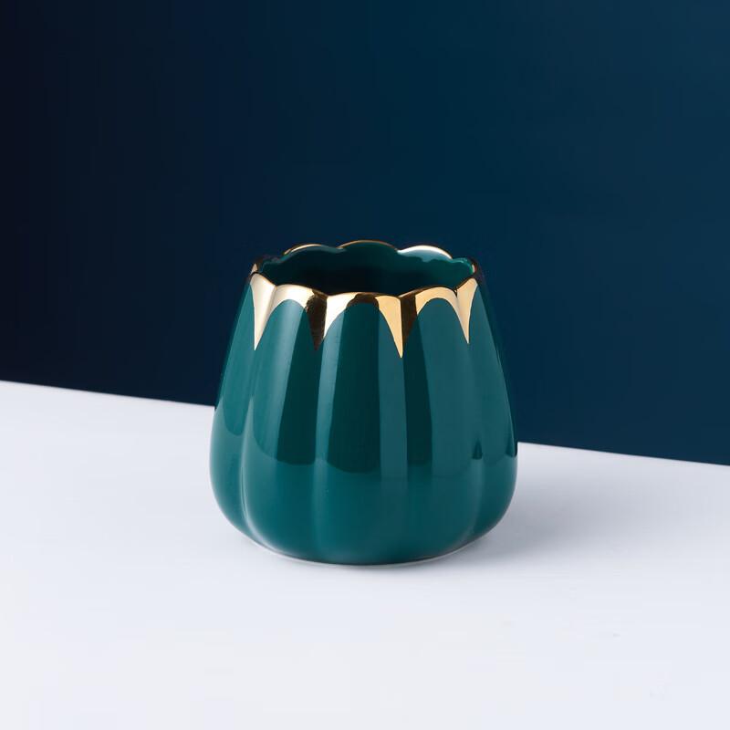 Fruit Fork and Spoon Set with Ceramic Jar