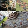 Garden Floor Paving Mold Park Decorations Stepping Stones Moulds DIY Garden Buildings Supply Reusable Cement Frame Brick Molds