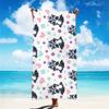 Cute Animal Beach Towel Cartoon Bath Towels Absorbent Quick-Drying Soft Yoga Swimming Outdoor Pool Towel Birthday Gift For Kids