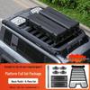 Touareg-Compatible Fangcheng Bao 5 Roof Rack: Expandable Folding Ladder & Small Backpack Platform