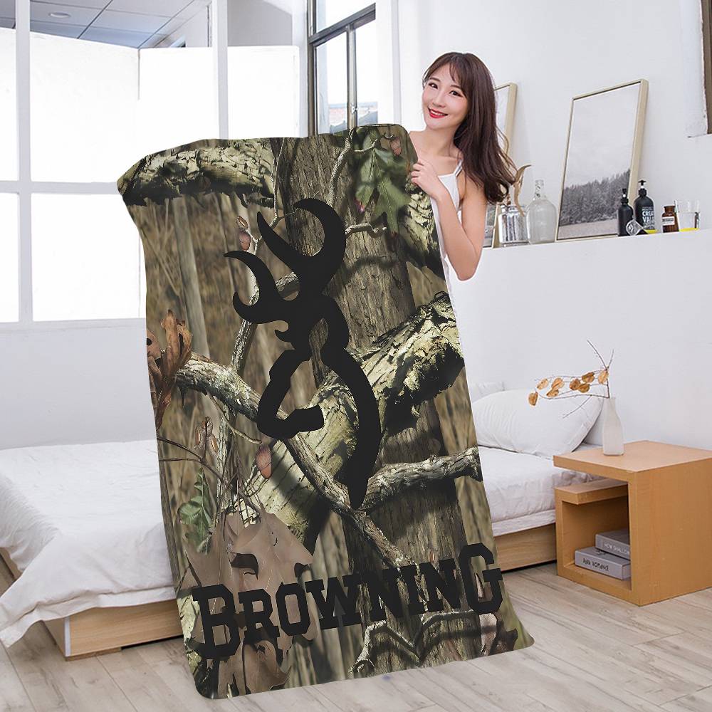 B-Brownings Logo Anime Beach Swimming Towel Soft Absorbent Washcloth Children's Gifts For Kids Travel Camping Gym