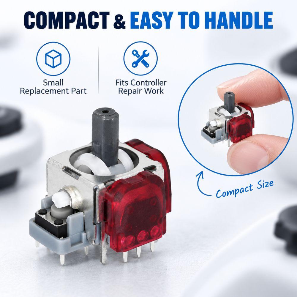 3D Analog TMR Electromagnetic Joystick for PS5/PS4/XBOX/Switch Game Controller