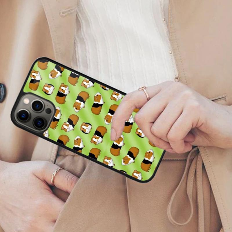 

Cute Cartoon Guinea Pig Magnetic Phone Case For APPLE iPhone 17 Air 16 14 13 12 Pro Max 15 Plus Wireless Charge MagSafe Cover iPhone 14