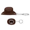 Cowboy Hat Style Bottle Opener Retro Western Ornament Cowboy Hat Shape Beer Opener Keychain For Tote Bag Backpack Car Keys