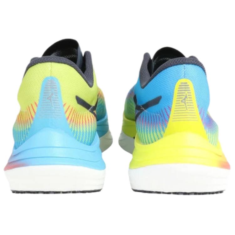 Mizuno Wave Rebellion Pro Žlutá Modrá Gradient Pánské Běžecké Boty Černé J1GC231751