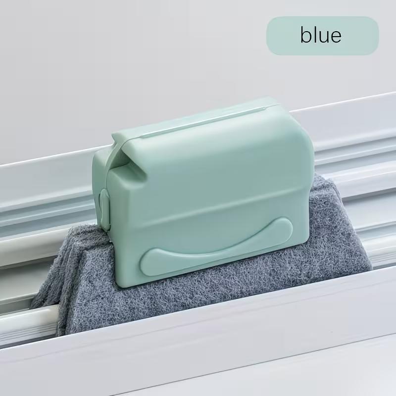 

Window Track Cleaning Brush Tool for Narrow Spaces Household Slot Cleaning Brush for Window Sills Sliding Door Tracks Edge Cleaning Tool зелёный