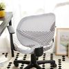 Universal Split Seat Cover Office Chair Cover Stretch Spandex Computer Anti-Dust Armchair Slipcovers Removable Seat Protector