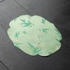 Chinese Zen Zodiac Dragon Dry Pour Mat Jacquard Brocade Embroidery Tea Table Runner Dry Pour Mat Coaster Tea Towel Napkins