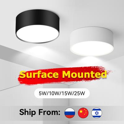 Bodové LED stropní svítidlo AC110~265V Downlight LED stropní svítidlo Přisazené bodové svítidlo pro obývací pokoj Ložnice Decoratio