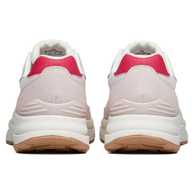 Anta Star 202 TD Comfortable Shock Absorption Non-Slip Wear-Resistant Breathable Low-Top Casual Running Shoes Women sneaker Gray White 122235550A-1