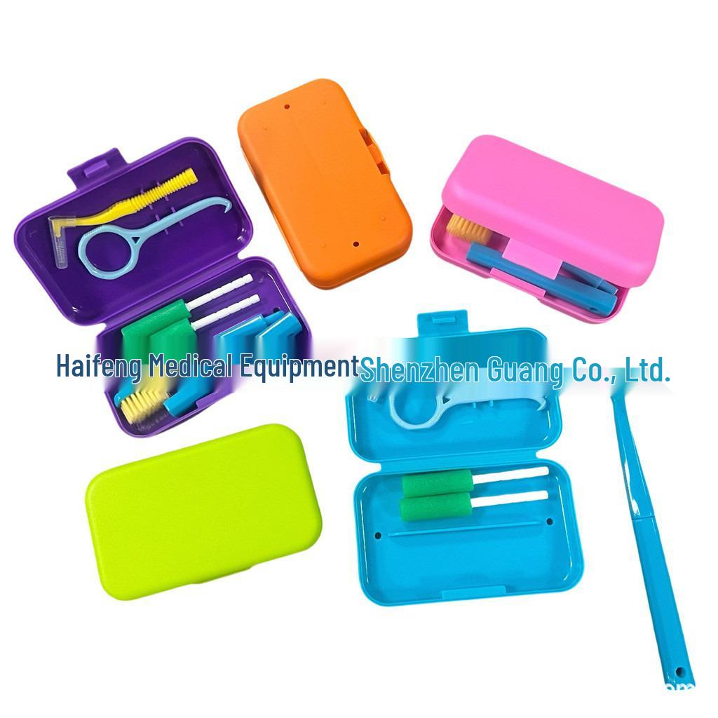 Orthodontic Kit: Wax, Toothbrush, Interdental Brush, Bite Block, Aligner Remover