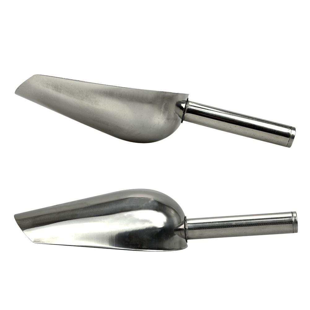 Pet Food Shovel Stainless Steel Dog Feeding Shovel Cat Dry Food Scoop Large Capacity Thickening Dog Food Scoop Spoon 23.5X8X5Cm