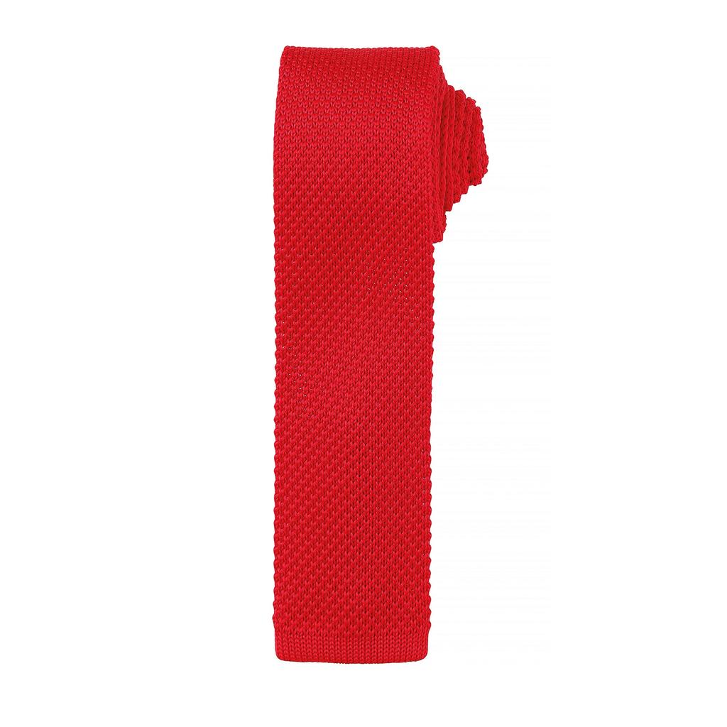 Premier Mens Slim Textured Knit Effect Tie (Pack of 2)