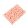 Reusable Silicone Skin Suture Model – Y-Shaped Traumatic Wound Pad for Professional Suturing Training & Practice
