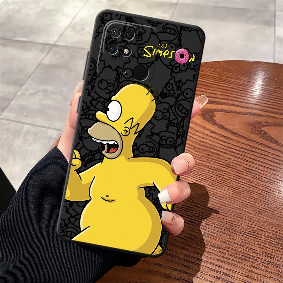 

Funda Phone Cover Case for Xiaomi Redmi 12C A1 A2 Plus 9 14C 10 A3 13C K40 K80 Pro A4 A5 S-simpsons Donut Redmi K40