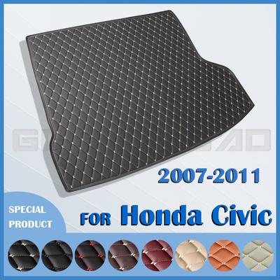 Car Trunk Mat for Honda Civic 2007 2008 2009 2010 2011 Cargo Liner Carpet Interior Accessories