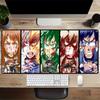 Powerful Anime Characters Large Gaming Mouse Pad Nonslip Rubber Base Waterproof Desk Mat For Office Pc Laptop