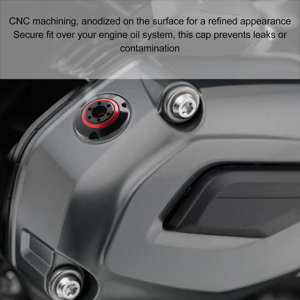 Motorcycle Engine Oil Filler Cover Cap Aluminium Alloy Fuel Tank Cover Caps for BMW HP2 Enduro R1200GS R 1200 GS LC R1200R