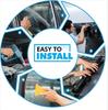 Car PET Sun Protection Film Heat-Insulating Film Self-Adhesive Window Film UV Protection Heat-Insulating Film for Home Car Use