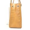 HERMES Leather La Tote Bag Tote Bag Shoulder Bag Bock Scarf Beige