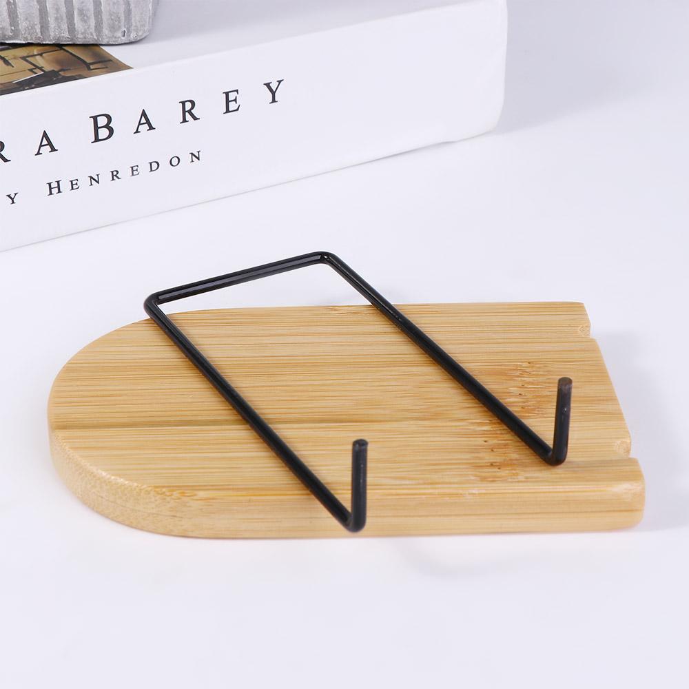 Storage Office Supplies School Student Stationary Book Stand Wood Bookend Bookshelf Book Holder