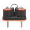 Cam Cleat Nylon High Load Marine Ball Bearing Cam Cleats Fair  for Sailing Sailboat Yachet Small Size (3‑6mm)