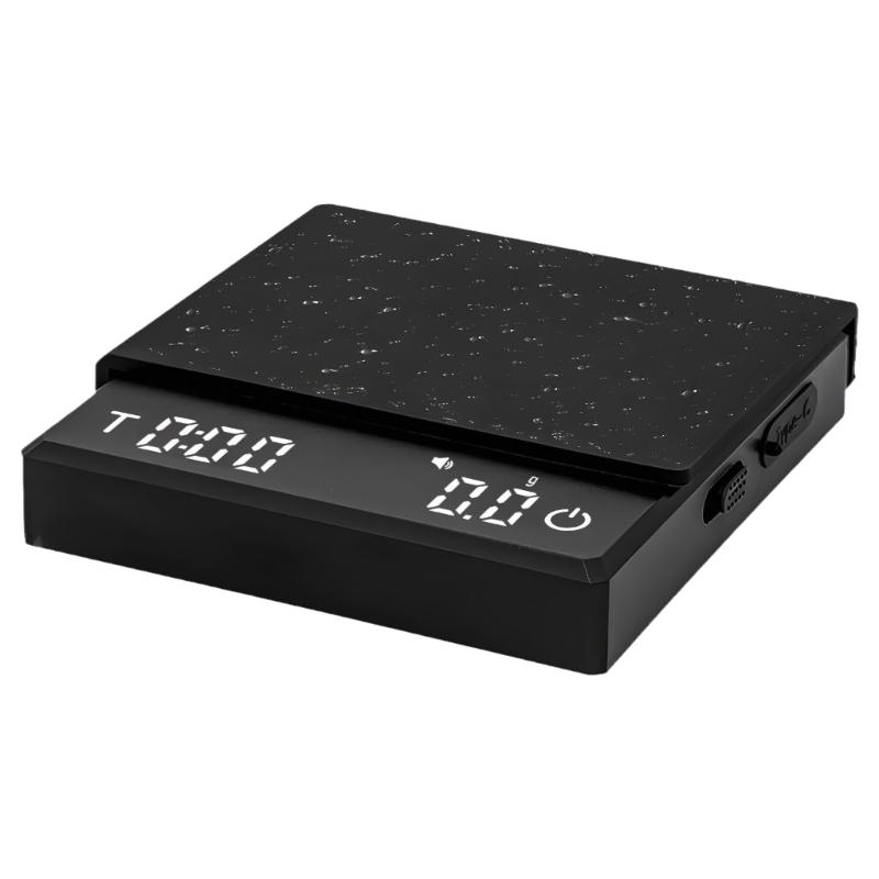 

Rechargeable Digital Scale Kitchen Coffee Scale with Automatic Timing High Precisions 5 Modes Drip Espresso Scale 1