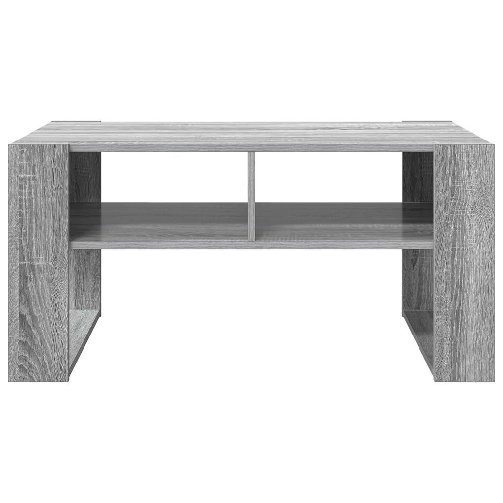 Coffee Table Grey Sonoma 92 x 53 x 45 cm Particleboard