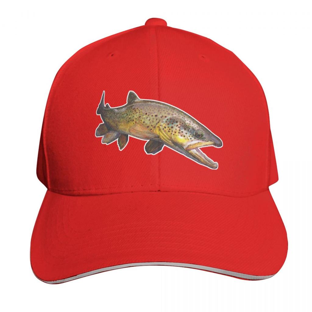 The Wild Brown Trout Baseball Cap Unisex For Men Women Outdoor Golf Running Hiking Summer Beach Travel