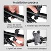 Phone Holder for Bike or Motocycels Automatic Locking Anti-Shock Bicycle Mobile Phone Holder Thickened Non-Slip Bracket