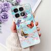 Clear For Xiaomi 14T Case Cover Luxury Cute Cat Fashion Flowers Funny Cool Painted Soft Phone Case 2406APNFAG