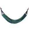 Camping Hammock Canvas Breathable Strong Load Bearing Portable Fabric Hammock for Travel Backpacking Beach Backyard Blue