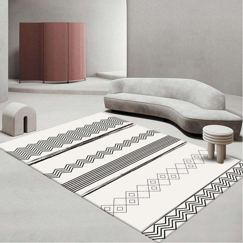 Nordic Style Carpet Living Room Coffee Table Sofa Bedroom Bedside Carpet Home Floor Mat