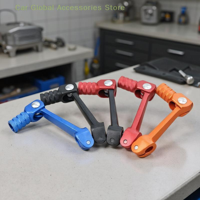 10mm Short Aluminum Folding Gear Shift for Kayo BSE Apollo, ZongShen NC - Fit 250 300 450 CC ATV Motorcycles