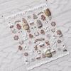 1pcs 5D Bronzing Star Moon Nail Art Stickers Luxury Gold Silver Adhesive Slider Press on Nail Decoration Decals Accessories DIY