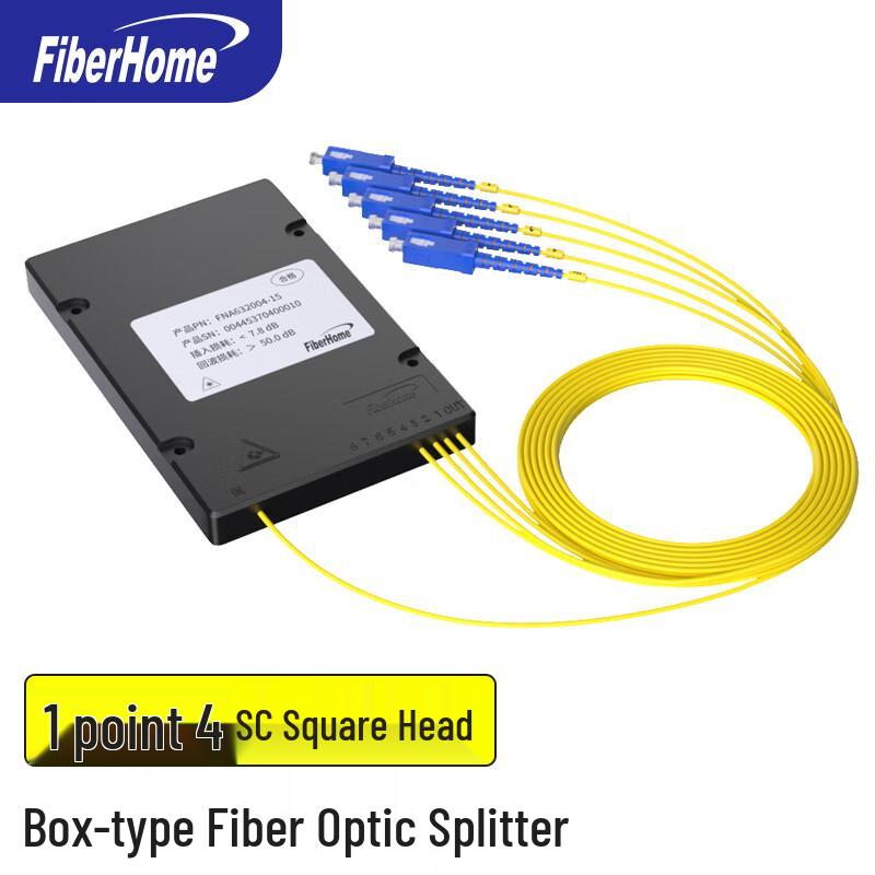 

Оптический сплиттер телекоммуникационного класса FiberHome 1 to 4