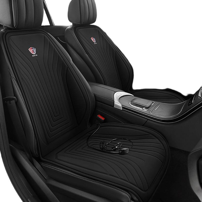 Adjustable Winter Car Seat Cushion Heater Intelligent Temperature Adjustment Easy Installation Synthetic Fiber Design