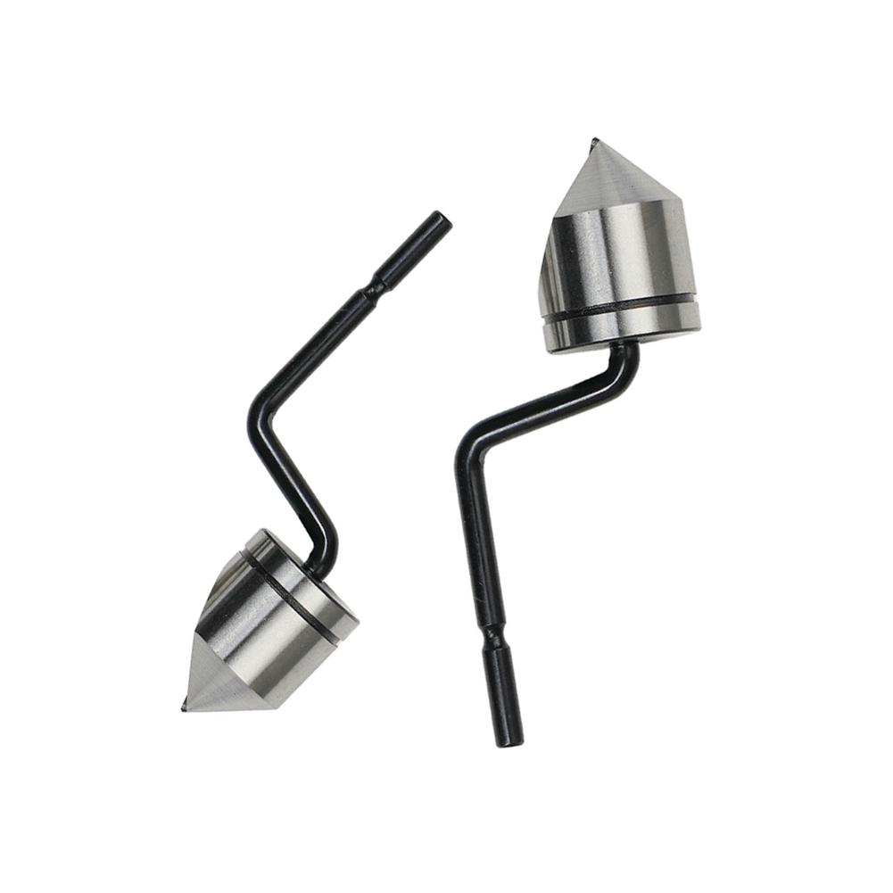 Black Silver Deburring Tool Set Cost Saving Deburring Tool Set Tool Compact Portable Design M2 High Speed Steel