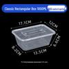 Disposable Food Container with Lid