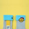 SECOND UNIQUE NAME SUN SOCKS STRAP LIGHT grey YELLOW