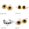 Set de Pendientes Geométricos de Acero Inoxidable para Mujer con Diseño Único para Entusiastas de la Moda